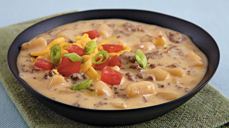 Cheeseburger Soup Recipe