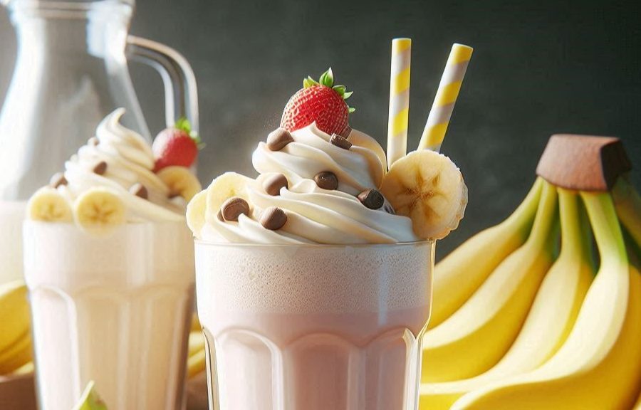 Banana Split Milkshake Recipe