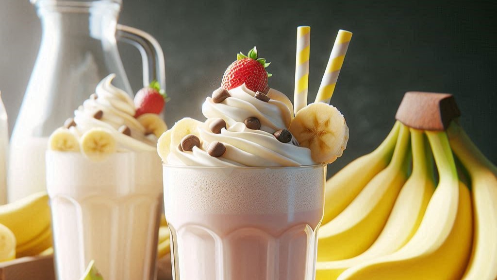 Banana Split Milkshake Recipe