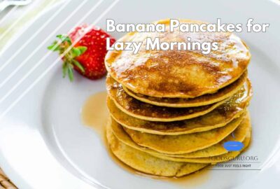 Banana Pancakes for Lazy Mornings