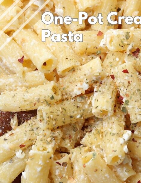 One-Pot Creamy Garlic Pasta recipe