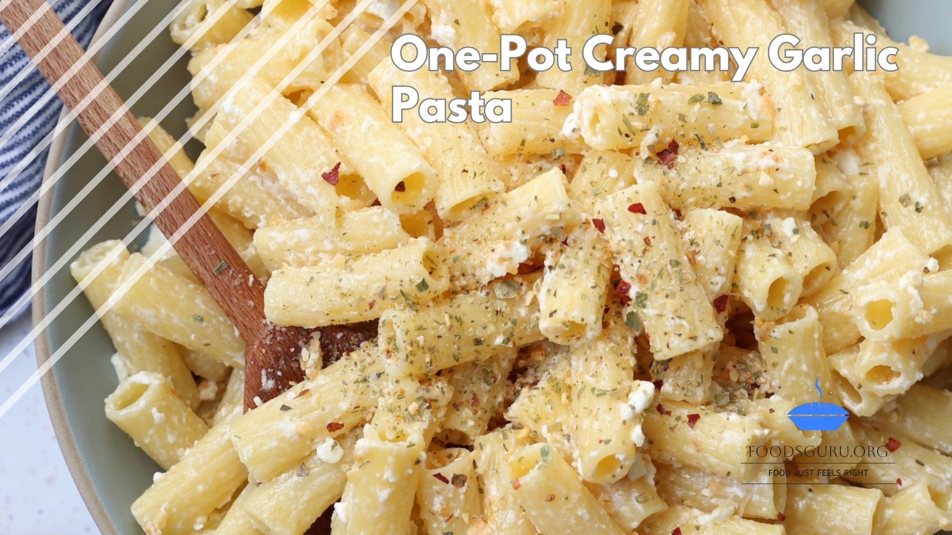 One-Pot Creamy Garlic Pasta recipe